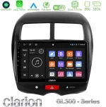 Clarion GL300 Series 4Core Android11 2+32GB Mitsubishi ASX Navigation Multimedia Tablet 10" Με Carplay & Android Auto U-GL3-MT0075