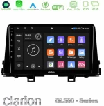 Clarion GL300 Series 4Core Android11 2+32GB Kia Picanto 2017-2021 Navigation Multimedia Tablet 9" Με Carplay & Android Auto U-GL3-KI0756