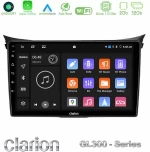 Clarion GL300 Series 4Core Android11 2+32GB Hyundai i30 2012-2017 Navigation Multimedia Tablet 9" Με Carplay & Android Auto U-GL3-HY0833