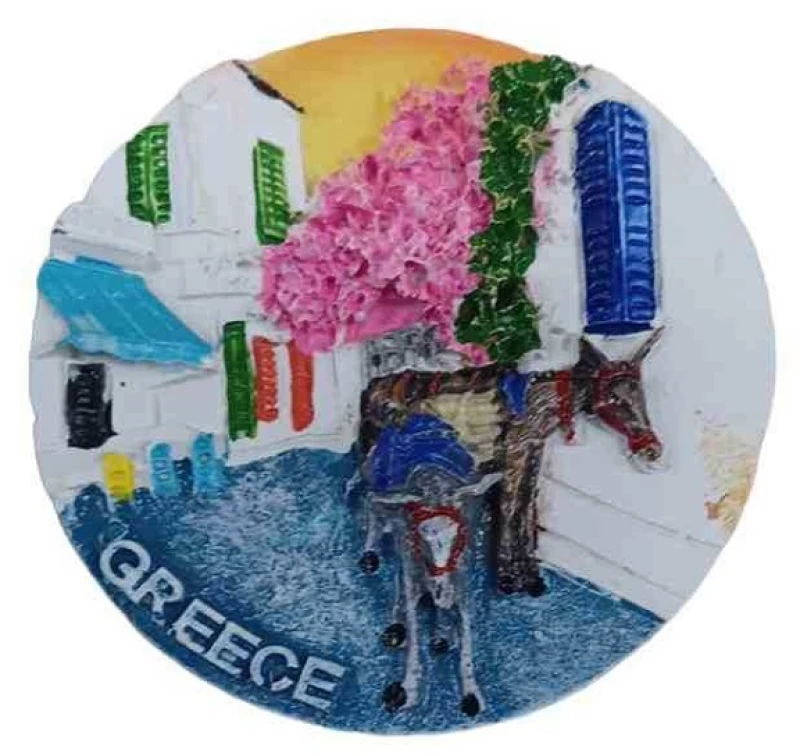 Tουριστικό μαγνητάκι Souvenir - Σετ 12pcs - Greece - 678382 678382