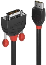 Καλώδιο HDMI σε DVI LINDY 36271 Μαύρο 1 m S7715334