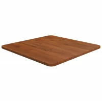 Επιφάνεια Τραπεζιού Τετράγωνη Σκ. Καφέ 50x50x1,5 εκ. Ξύλο Δρυς Καφέ 343015