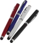 Stylus Touch Pen με Φακό 4 σε 1 Μαύρο