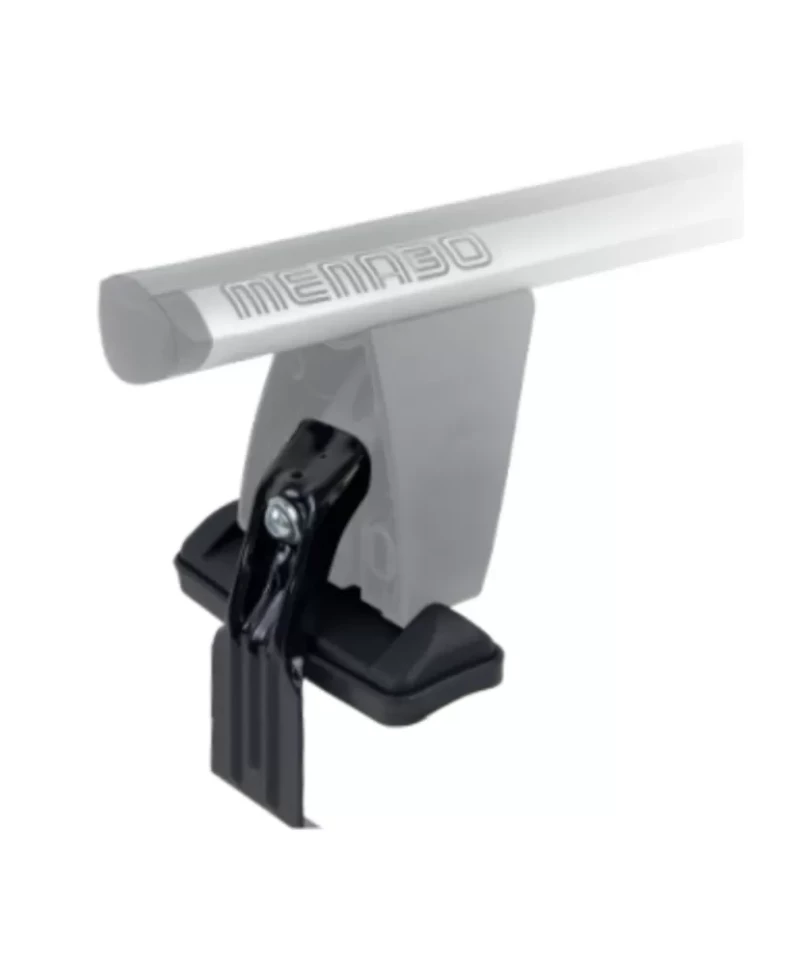 DLKIT76G KIT TYPE G ΑΚΡΑ (ΠΟΔΙΑ) ΓΙΑ ΜΠΑΡΕΣ ΟΡΟΦΗΣ DELTA BLACK/SILVER MENABO - 1 ΣΕΤ 11460/MB