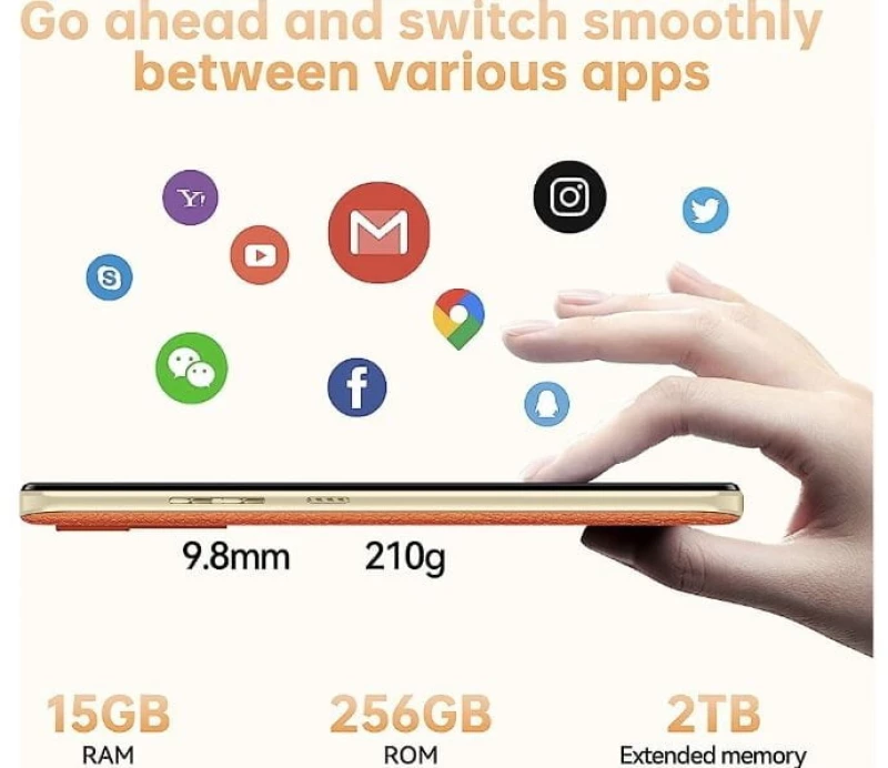 Oukitel C33 (8GB/256GB) Πορτοκαλί