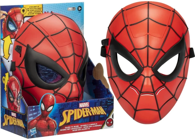 SPIDERMAN GLOW FX MASK- F8839