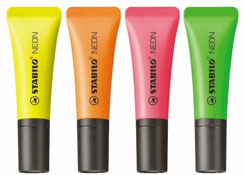 Μαρκαδόροι υπογράμμισης STABILO NEON