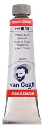 Ακρυλικό VAN GOGH 40ml TITANIUM WHITE 105