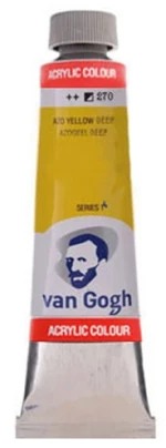 Ακρυλικό χρώμα ζωγραφικής VAN GOGH 40ml AZO YELLOW DEEP 270