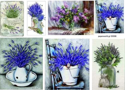 Χαρτί DECOUPAGE A3 PAPERWORLD 0098