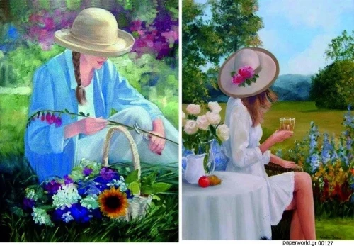 Χαρτί DECOUPAGE A3 PAPERWORLD 0127