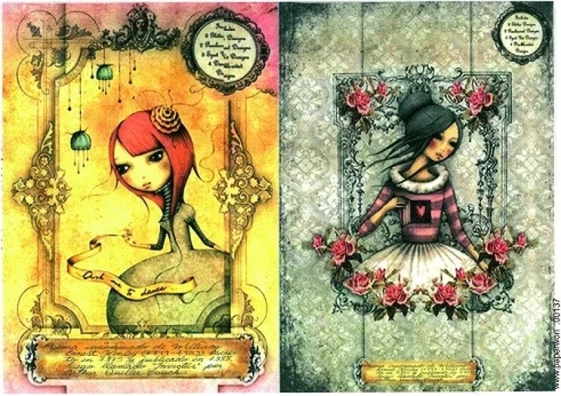 Χαρτί DECOUPAGE Α3 PAPERWORLD 0137