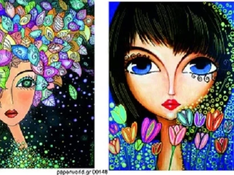Χαρτί DECOUPAGE A3 PAPERWORLD 0148