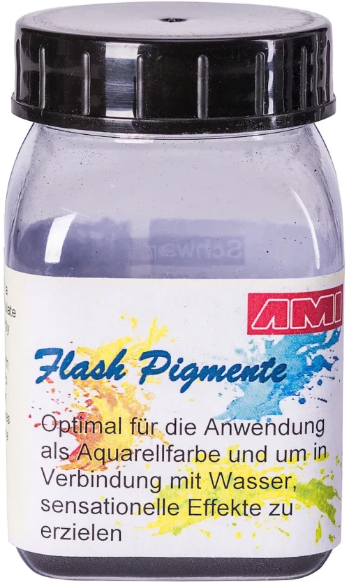 Χρώμα ακουαρέλας σε σκόνη FLASH PIGMENT BLACK 40g