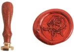 Σφραγίδα για βουλοκέρι ROSE 1