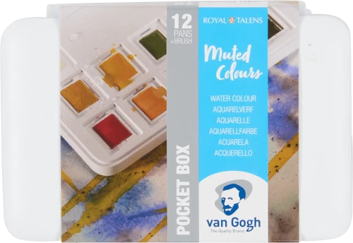 Ακουαρέλες VAN GOGH MUTED COLOURS POCKET BOX
