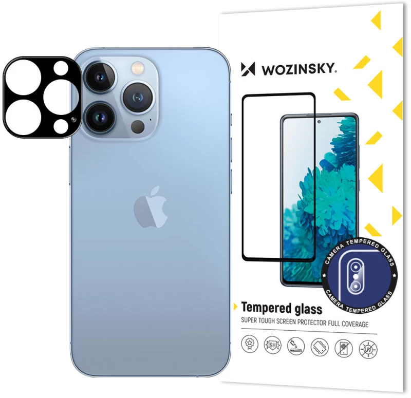 Wozinsky Full Camera Glass 9H Full Camera iPhone13 Pro Max Black