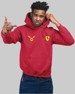 Lewis Hamilton Ferrari Φούτερ με κουκούλα - RED