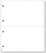 Μηχανογραφικό χαρτί 5.5x9.5 απλό