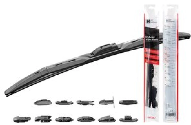 AMIO υαλοκαθαριστήρας Hybrid 02202, 15" (380mm), 11 αντάπτορες (02202)