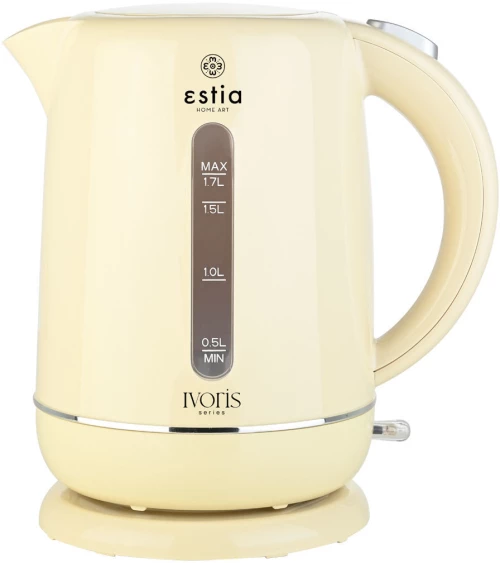 Estia 06-20873 Ivoris Βραστηρας Πλαστικος 2200w 1.7lt
