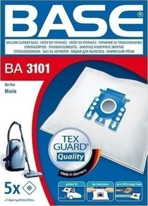 Base BA3101 Σακούλες Σκούπας - για Miele G/N, H