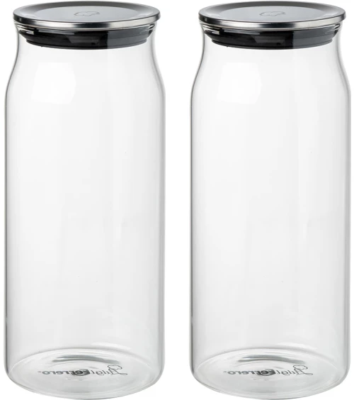 Luigi Ferrero Vienna FR-4190 Βάζο σετ 2 τμχ Διάφανο 1.45L