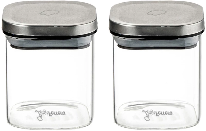 Luigi Ferrero Rome FR-8235 Βάζο σετ 2 τμχ Διάφανο 350ml
