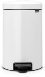 Brabantia 649019 Κάδος Απορριμμάτων 12L, White