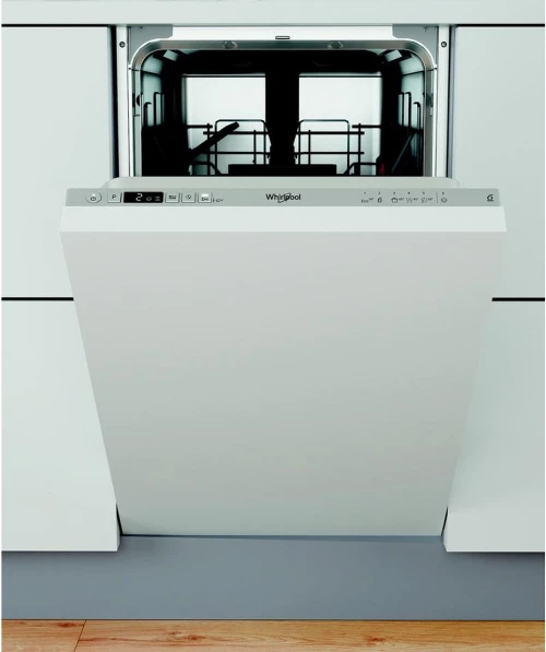 Whirlpool WSIC 3M27 Πλήρως Εντοιχιζόμενο Πλυντήριο Πιάτων για 10 Σερβίτσια με Aqua Stop Π44.8xY82εκ.,  E