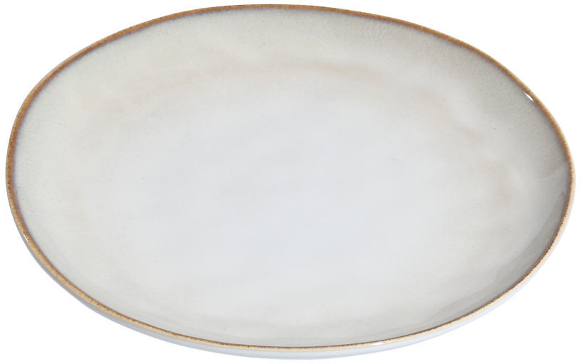 Estia 07-24420 Πιατο Ρηχο Vignette Stoneware 21cm, Ivory