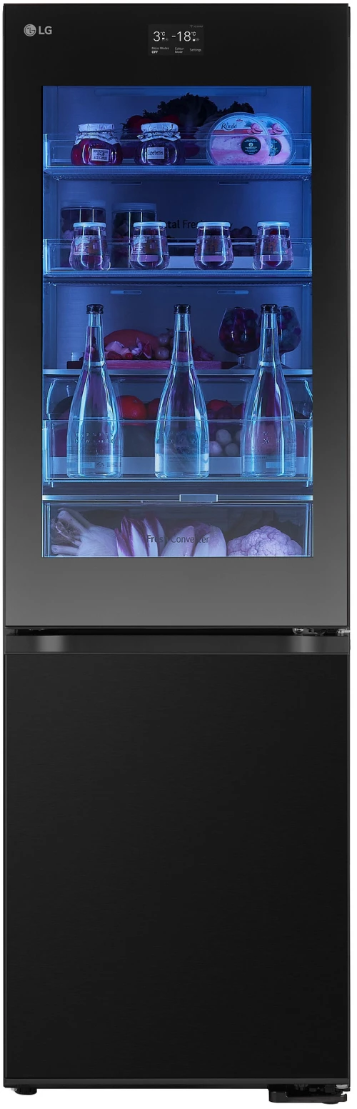 LG GBG7190CEV Ψυγειοκαταψύκτης Total NoFrost Υ187xΠ59.5xΒ68.4εκ., C