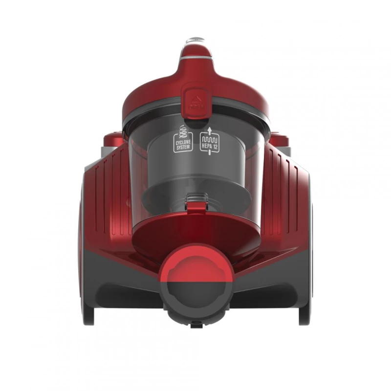 HEINNER HVC-MC700RD Ηλεκτρική Σκούπα 700W με Κάδο 2lt Κόκκινη