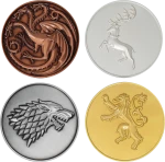 Game of Thrones Limited Edition Sigil Medallion Collection / Fan Shop and Merchandise
