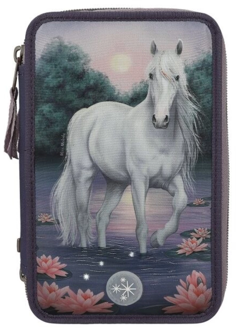 Miss Melody - Triple Pencil Case Searoses LED ( 0412947 ) / Toys