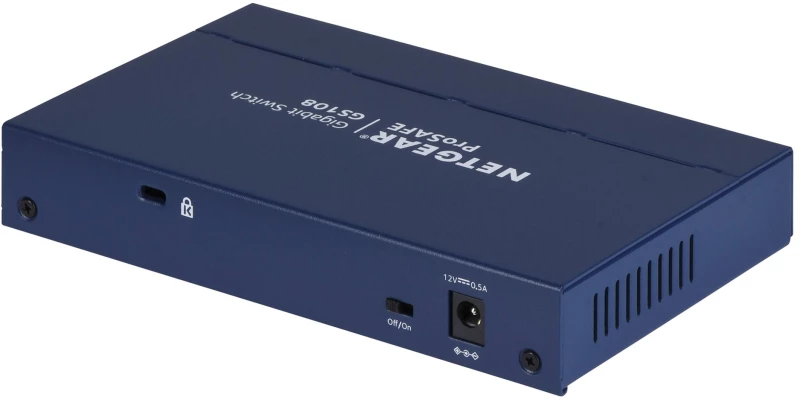 NETGEAR GS108GE network switch Unmanaged Gigabit Ethernet (10/100/1000) Blue