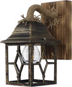 Φωτιστικό τοίχου ROPE-WOOD R-710AP BR 30-0057