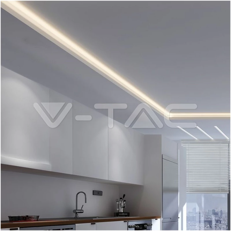 V-TAC Ταινία LED  IP20 24V 3000K 512 LEDs 12W/m 2649 + 3272