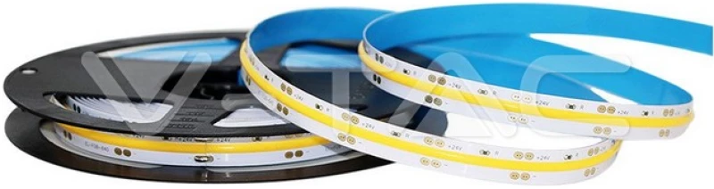 V-TAC Ταινία LED  IP20 24V 3000K 512 LEDs 12W/m 2649 + 3272