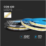 V-TAC Ταινία LED  IP20 24V 3000K 512 LEDs 12W/m 2649 + 3272