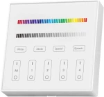 V-TAC Επιτοίχιο Controller Αφής WiFi 4 Ζωνών για Ταινίες LED RGB+W Άσπρο 2917