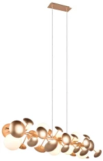 Φωτιστικό Κρεμαστό Ράγα Trio Lighting Bubble 317401079 Χρυσό Ματ