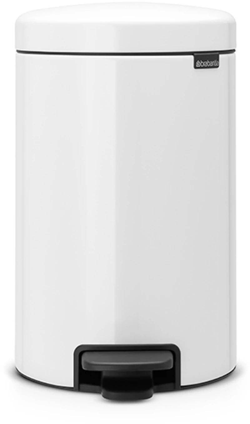 Brabantia 649032 Κάδος με πεντάλ 12L , White