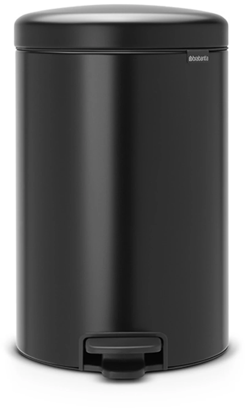 Brabantia 649044 Κάδος Απορριμμάτων 20L, Matt Black