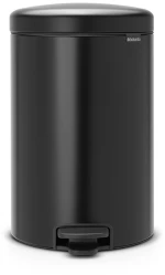 Brabantia 649044 Κάδος Απορριμμάτων 20L, Matt Black