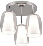 Φωτιστικό Οροφής Trio Lighting Barret 617500306 Χρώμιο