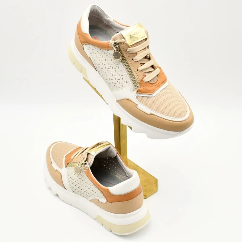 Sneakers Γυναικεία Spock 40 σε δέρμα