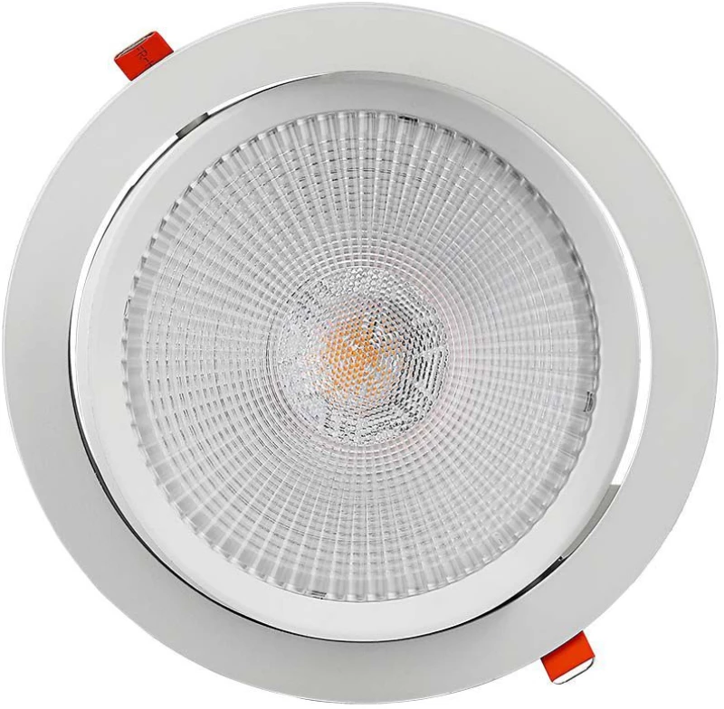 V-TAC Στρογγυλό Χωνευτό LED Panel Ισχύος 20W με Θερμό Λευκό Φως 21842