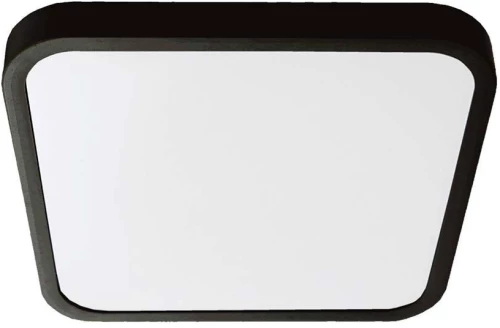 V-TAC Φωτιστικό LED Οροφής 18W 230V 1830lm 360° IP44 250x250x65 Τετράγωνο Φυσικό Λευκό Μαύρο Σώμα 76431