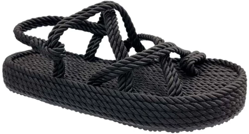 Twist 6464 Black Γυναικεία Σανδάλια